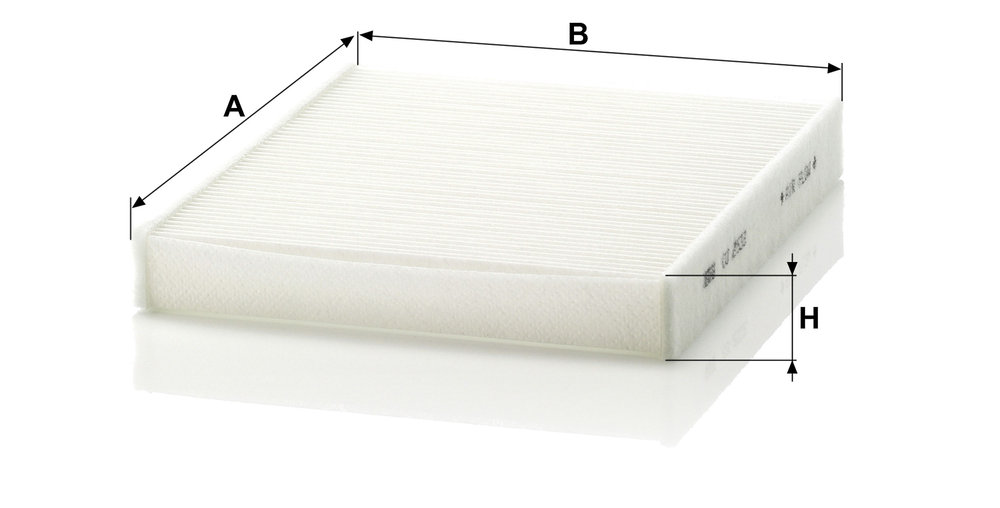 Filtro abitacolo MANN FILTER CU2533-2