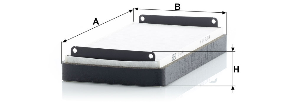 Filtro abitacolo MANN FILTER CU2745-2