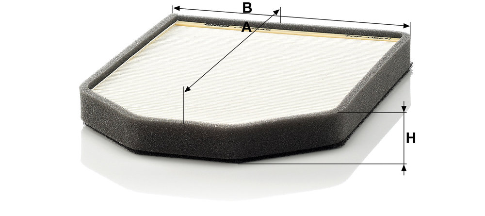 Filtro abitacolo MANN FILTER CU2949-2
