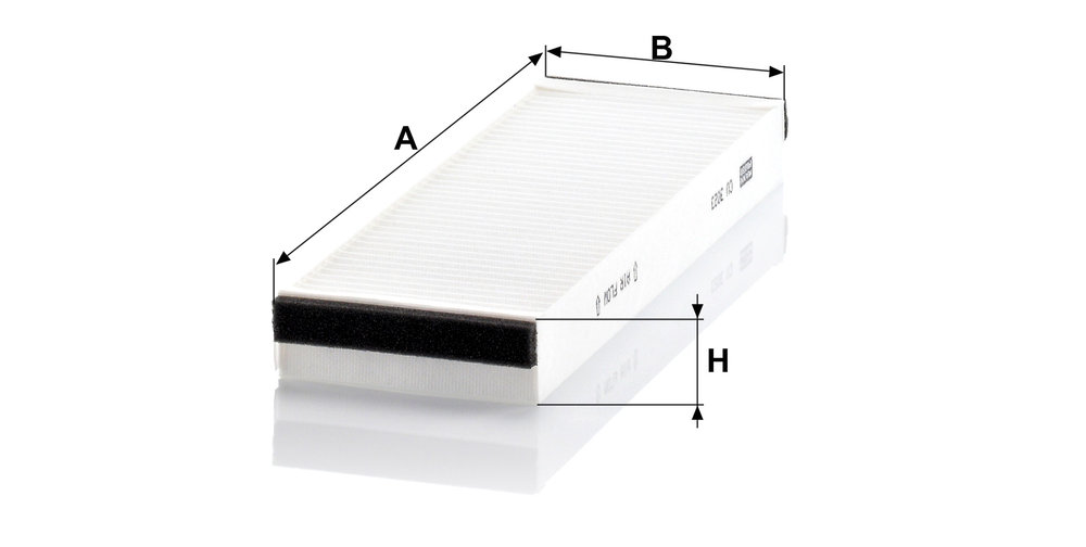 Filtro abitacolo MANN FILTER CU3023-2