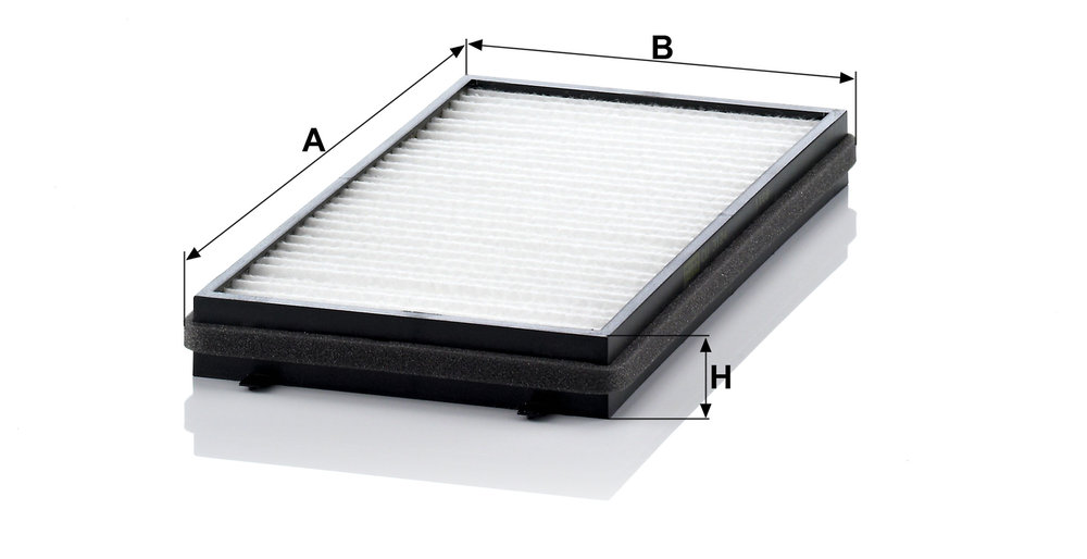 Filtro abitacolo MANN FILTER CU3124-2
