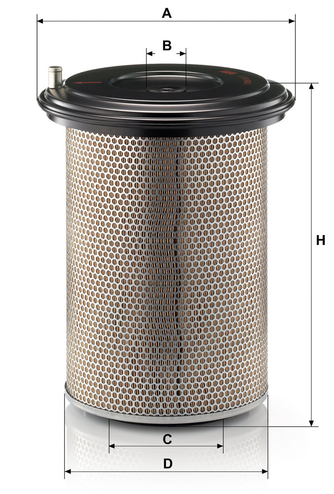 FILTRO ARIA SCANIA 2 (82-142)