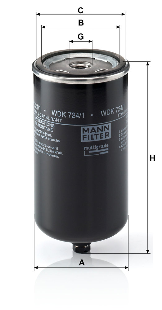 MANN F.CARB. V.INDUSTRIALI