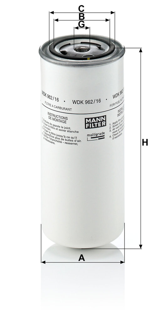 MANN F.CARB. V.INDUSTRIALI