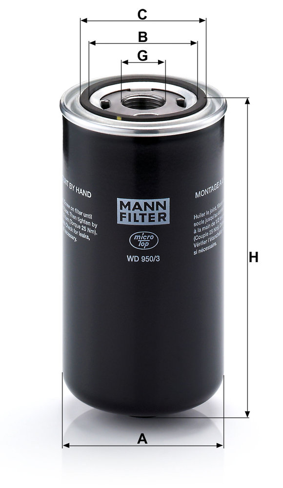 MANN F.OLIO INDUSTRIALI