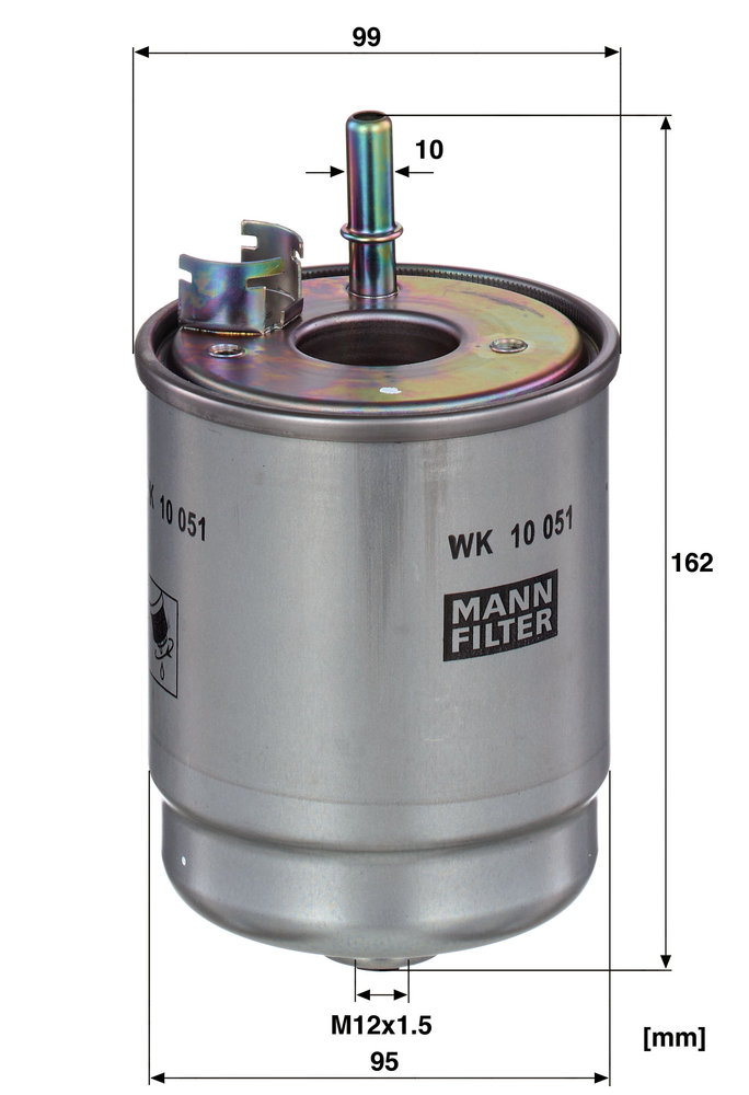 MANN F. CARBURANTE HYUNDAI I30 + I30 CW (PD. PDE)