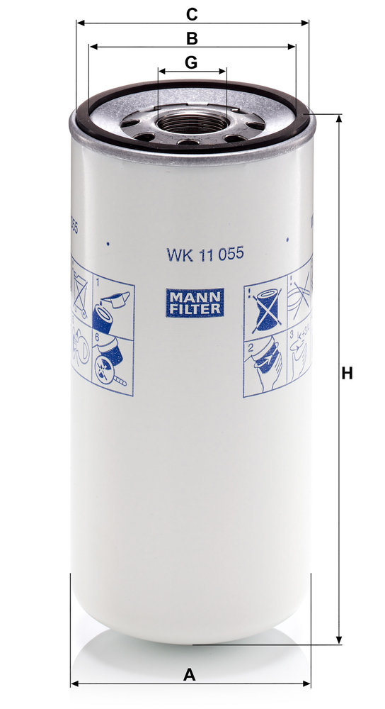 MANN F.SPIN ON CARBURANTE