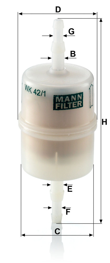 MANN F.CARB. MERCEDES CLASSE S -80