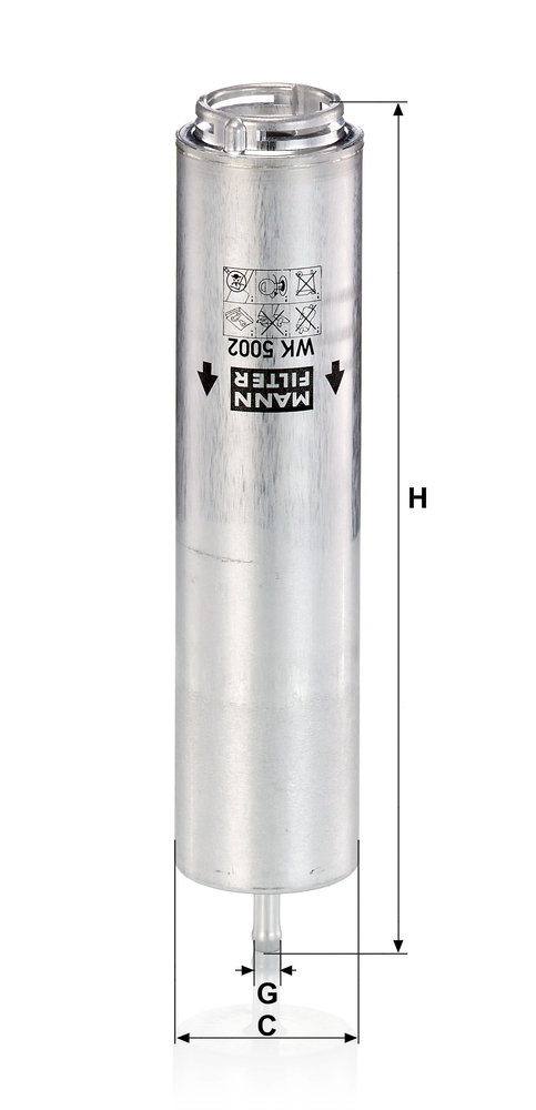 MANN F.CARB. BMW (SOST. WK5002)
