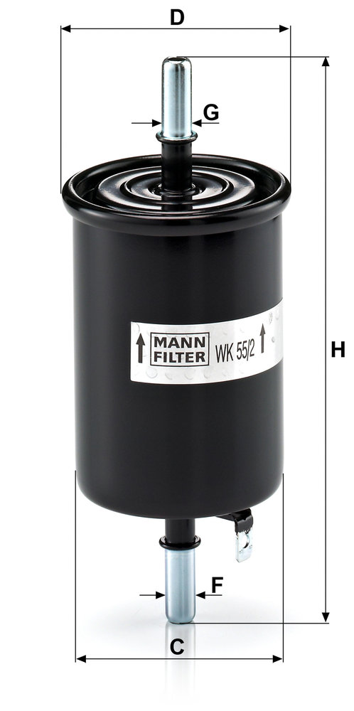 MANN F.CARB. CHEVROLET KALOS 1.2 05-