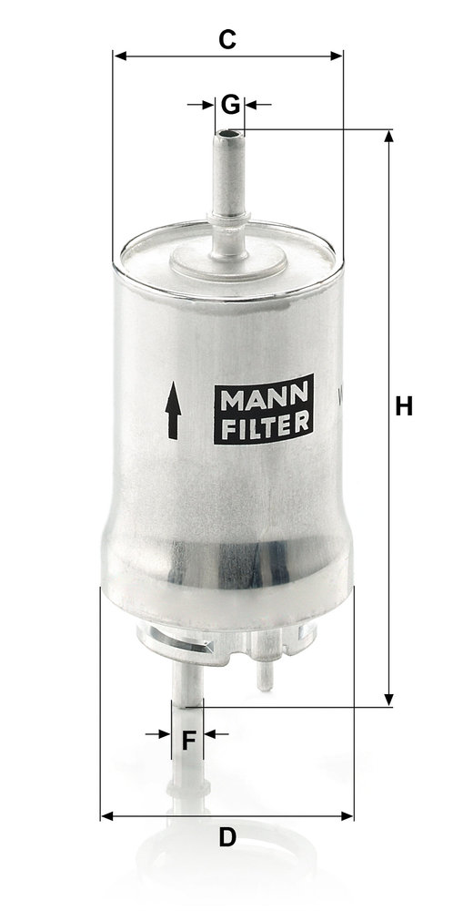 MANN F.CARB. VAG
