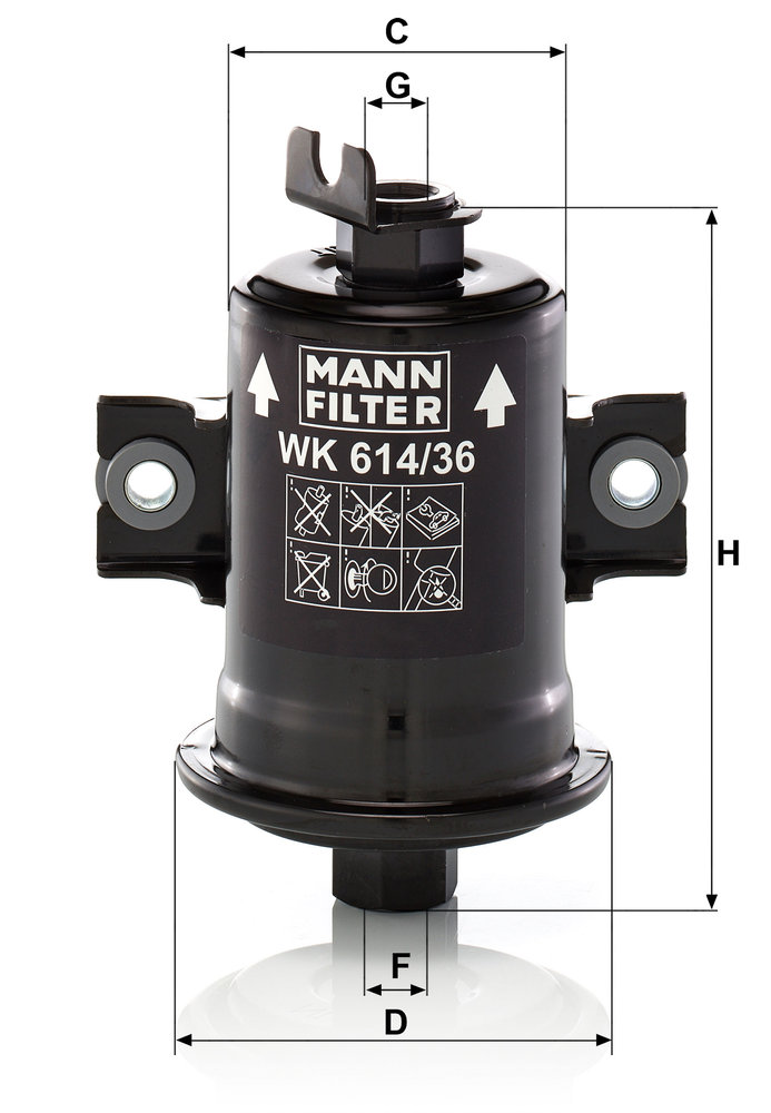 MANN CARBURANTE TOYOTA