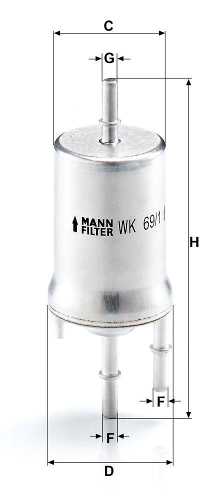MANN F.CARB. VAG