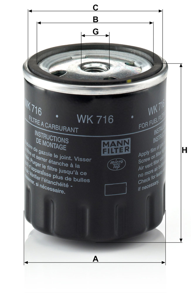 MANN F.CARB. MERCEDES