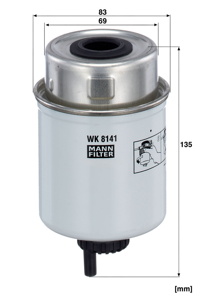 MANN F.CARB. INDUSTRILALI MERCEDES 100 BUS