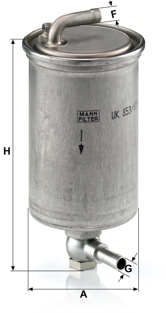 MANN F.CARB. VW A4 2.7TDI -08