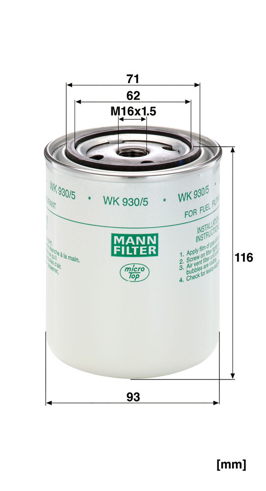 MANN F.CARB. INDUSTRILALI