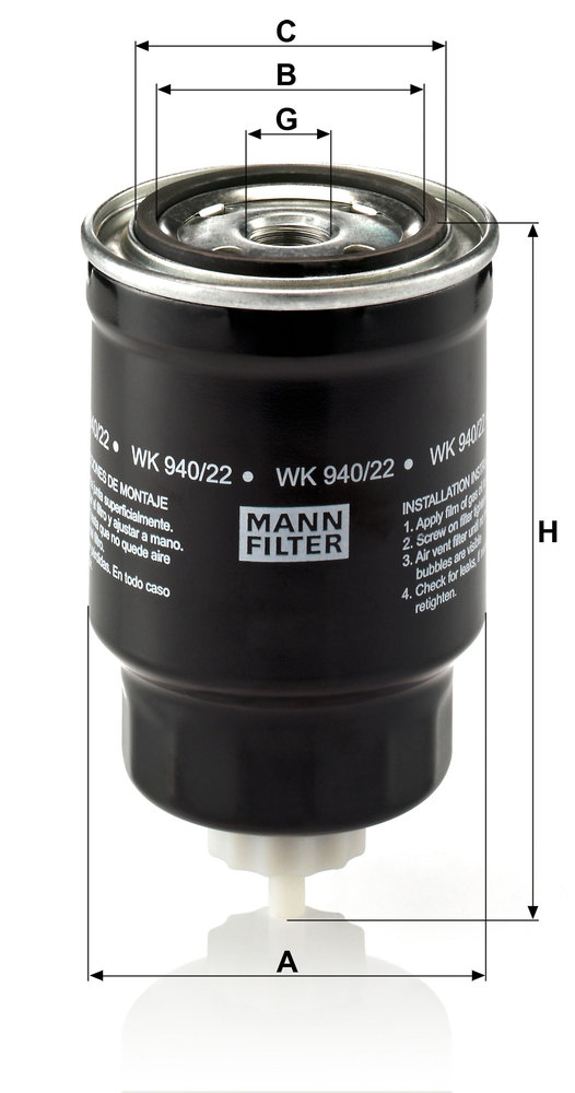 MANN F.CARB. NISSAN