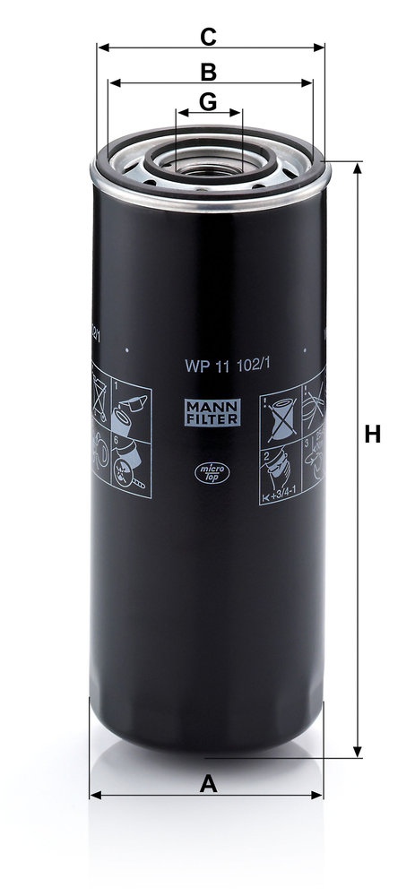 MANN F.OLIO V.INDUSTRIALI