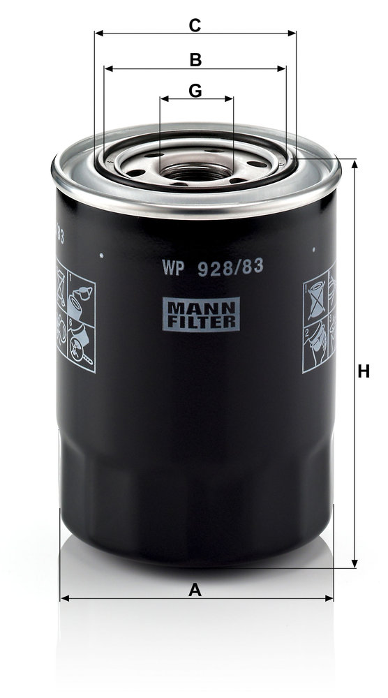 MANN F.OLIO HYUNDAI H-1 2.5TD -04