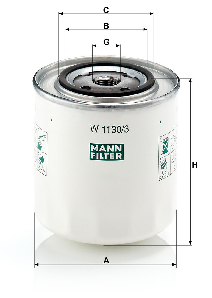 MANN F.OLIO VOLVO