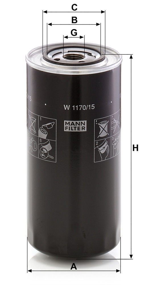 MANN F.OLIO V.INDUSTRIALI