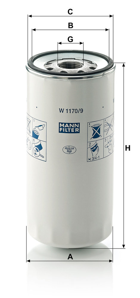 MANN F.OLIO V.INDUSTRIALI