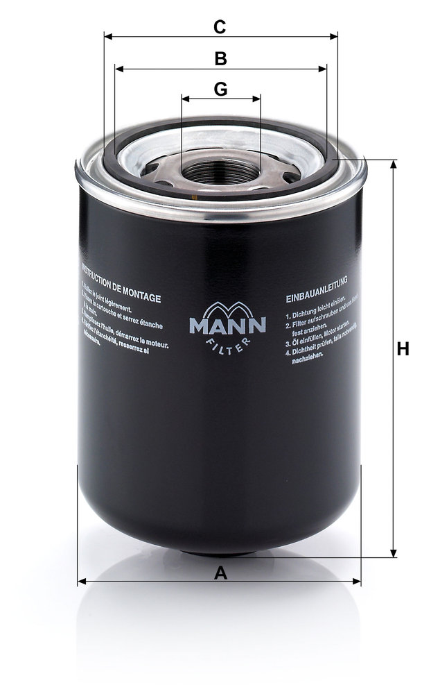 MANN F.OLIO INDUSTRIALI