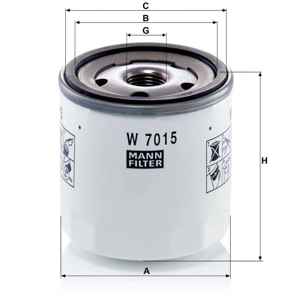 MANN F.OLIO FORD FIESTA 1.0 12-
