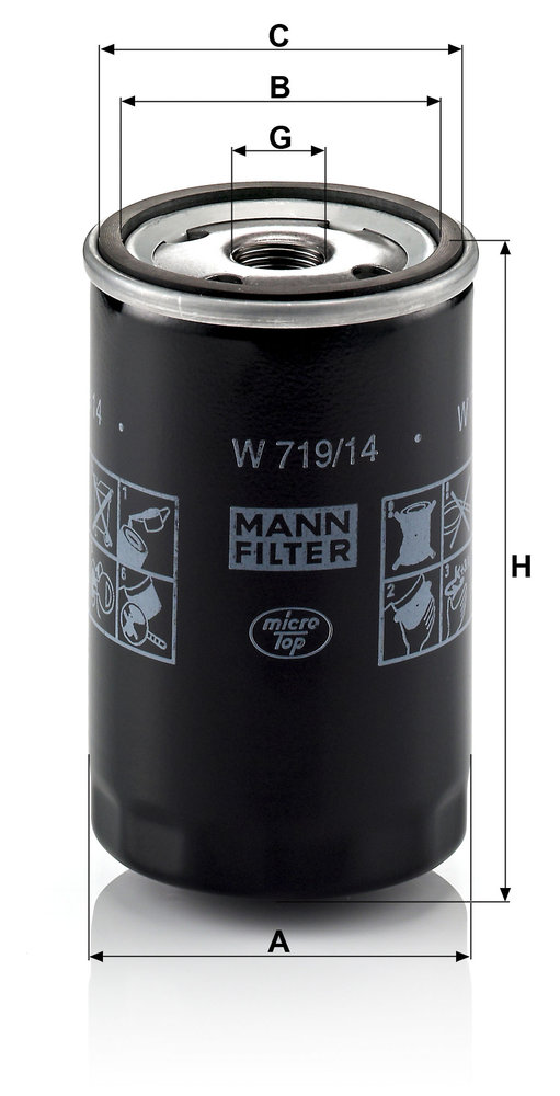 MANN F.OLIO CHRYSLER