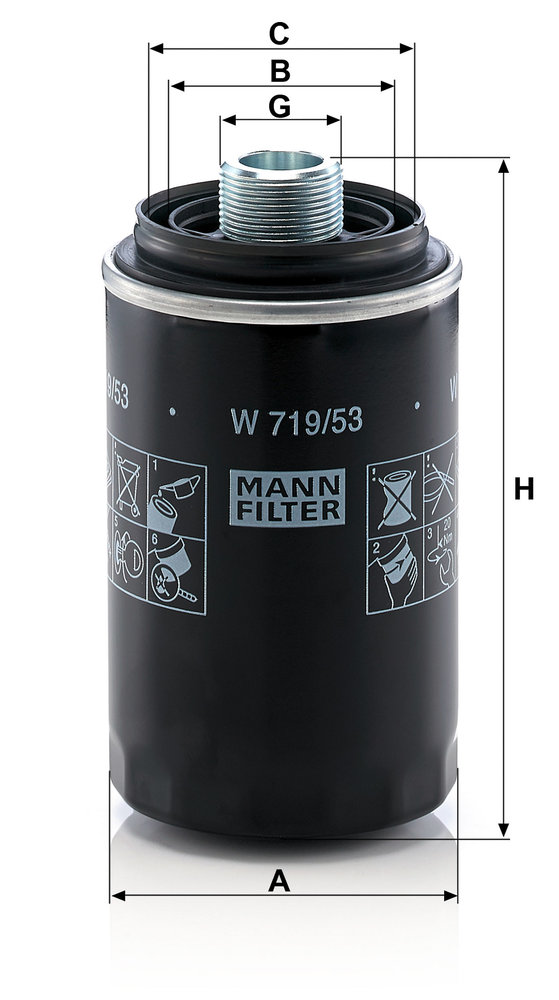 MANN F.OLIO VW TRANSPORTER 2.0TDS 11-