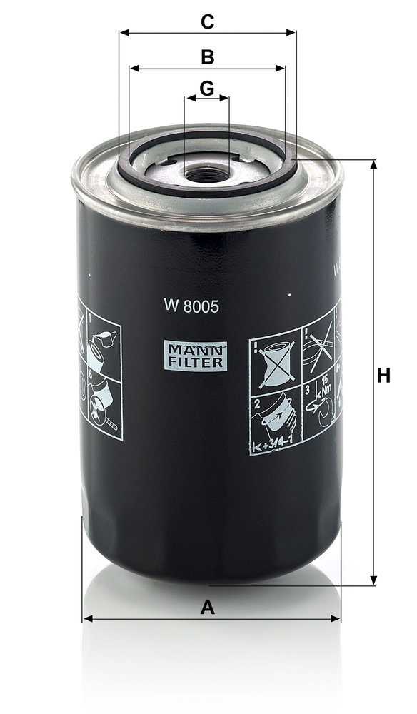 MANN F.OLIO V.INDUSTRIALI
