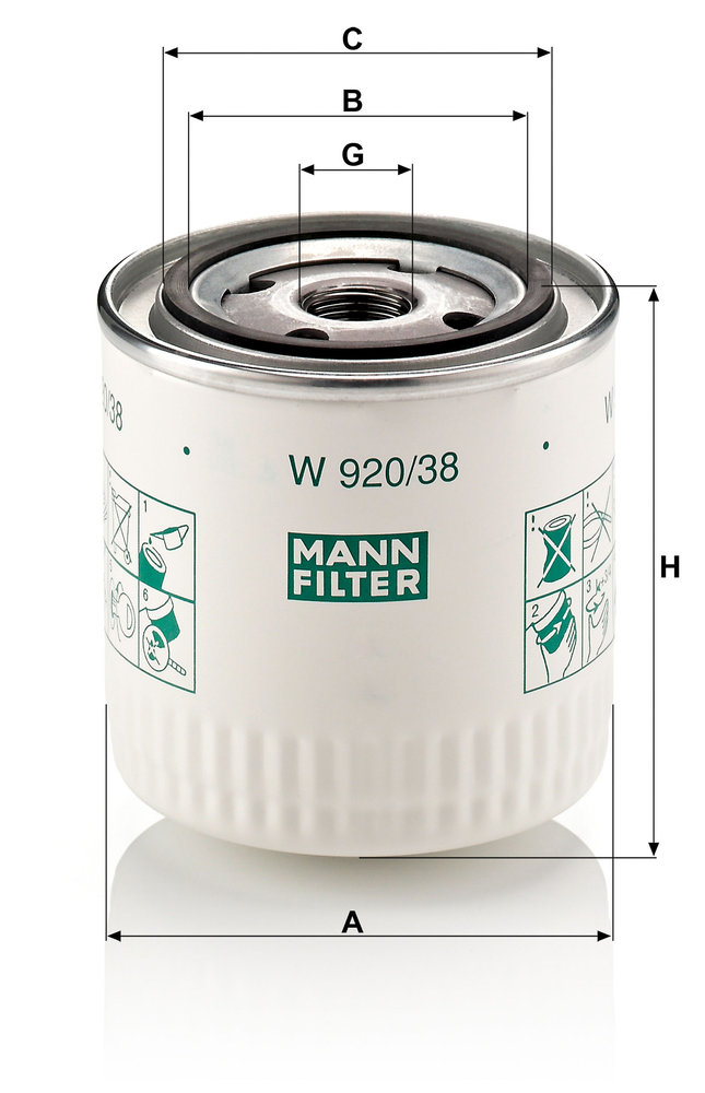 MANN F.OLIO VOLVO