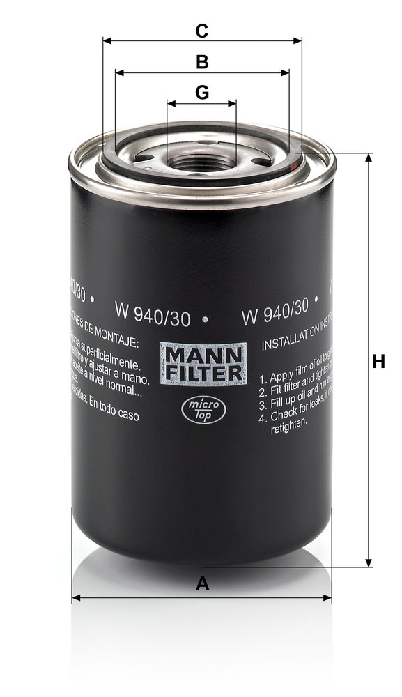 MANN F.OLIO INDUSTRIALI