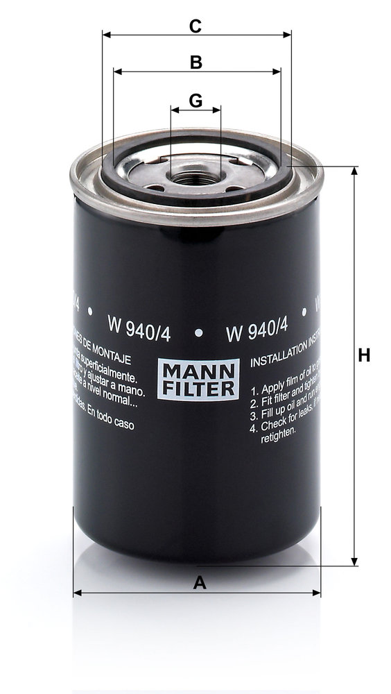 MANN F.OLIO FORD RENGER 2.5TD -06