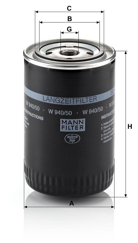 MANN F.OLIO AUDI A4 1.9TDI -01