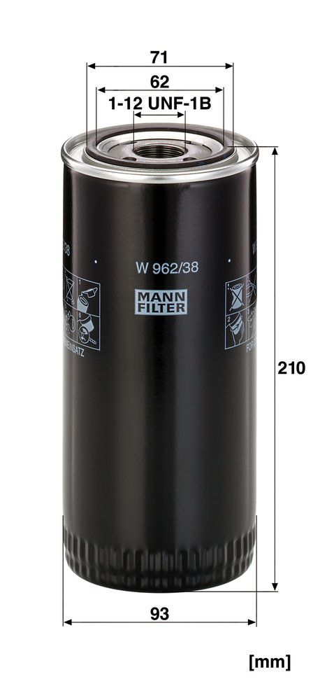 MANN F.OLIO INDUSTRIALI
