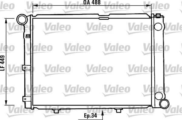 RADIATORE PREMIUM-SOST.DA 730344