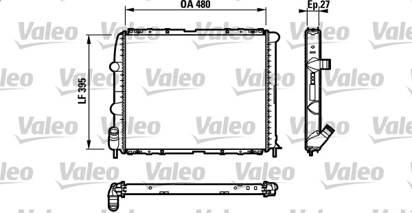 RADIATORE RE.CLIO KANGOO 1.2-1.4 98->