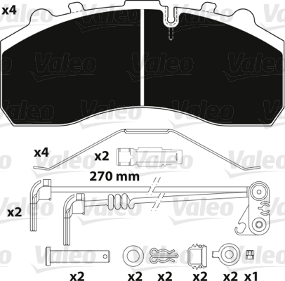 PASTIGLIE FRENO OPTIPACK VI - AD ESAURIMENTO STOCK