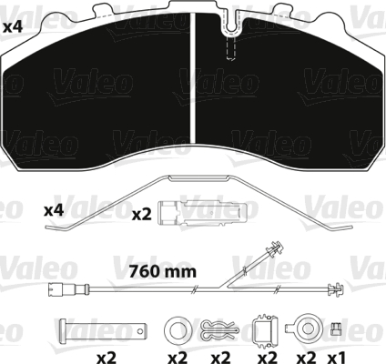 PASTIGLIE FRENO OPTIPACK VI - AD ESAURIMENTO STOCK