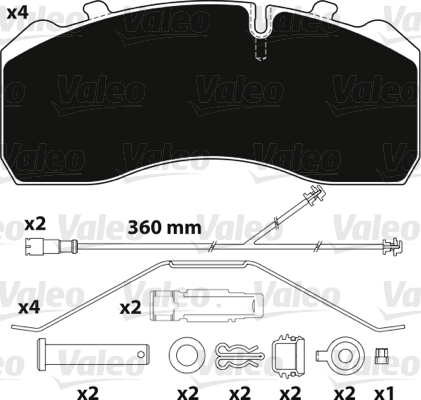PASTIGLIE FRENO OPTIPACK VI - AD ESAURIMENTO STOCK