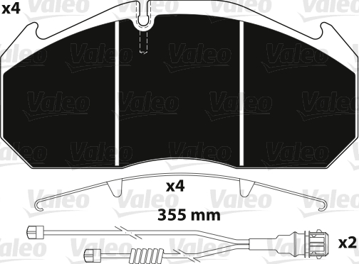PASTIGLIE FRENO OPTIPACK VI - AD ESAURIMENTO STOCK