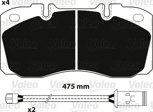PASTIGLIE FRENO OPTIPACK VI - AD ESAURIMENTO STOCK