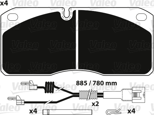 PASTIGLIE FRENO OPTIPACK VI - AD ESAURIMENTO STOCK