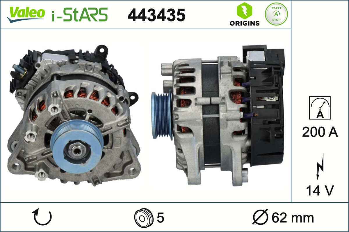 ALT FIAT 500 MILD HYBRID