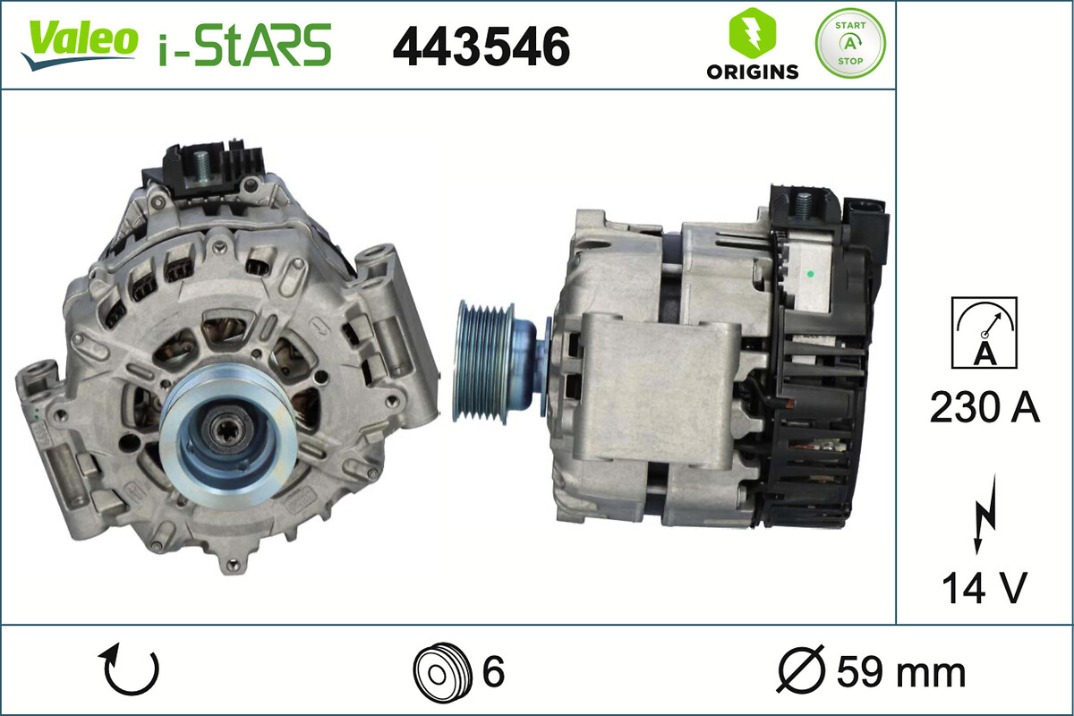 ALTERNATOR ORIGINS VW GROUP