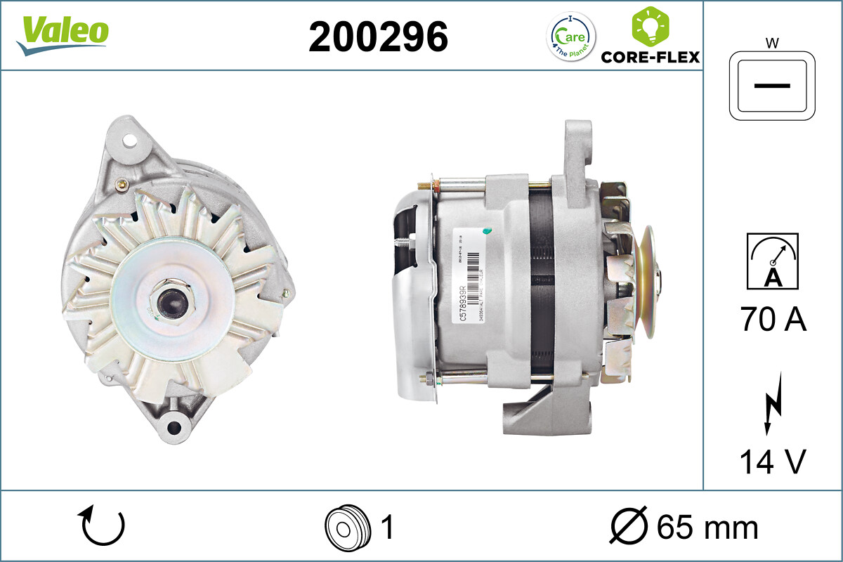 ALTERNATOR CORE-FLEX OPEL GROUP