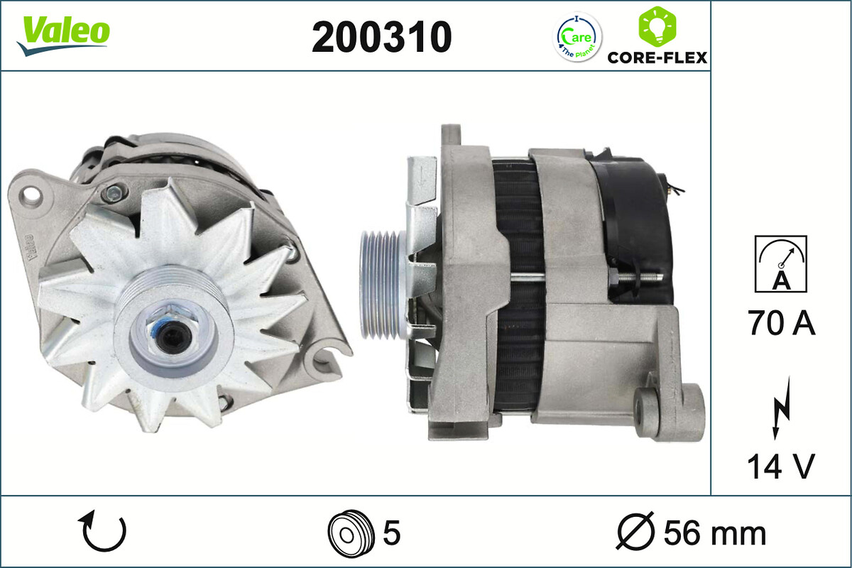 ALTERNATOR CORE-FLEX PSA GROUP