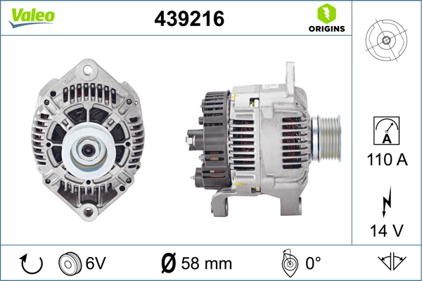 ALTERNATOR NEW - RENAULT